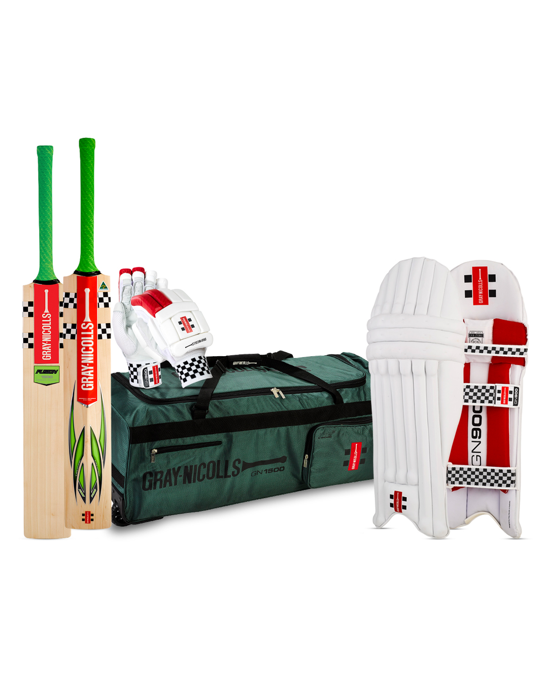 Gray Nicolls Fusion 1500 Cricket Bundle Kit - Boys/Junior