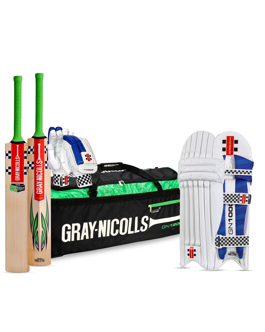 Gray Nicolls Fusion 1500 Cricket Bundle Kit - Youth/Harrow