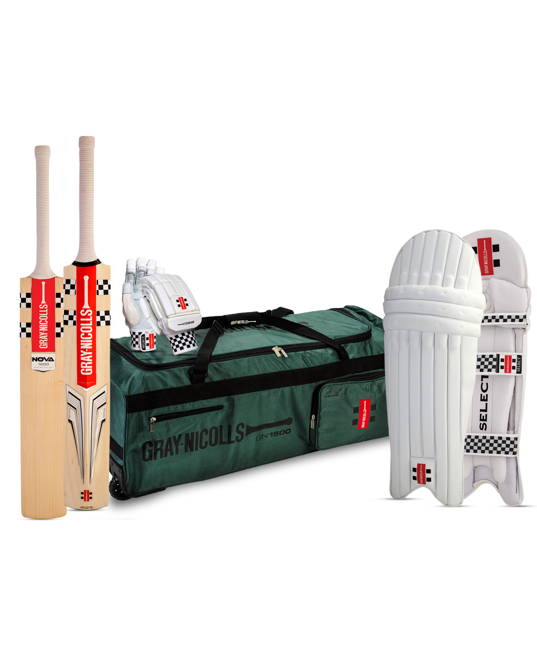 Gray Nicolls Nova 3.0 1200 Cricket Bundle Kit - Youth/Harrow