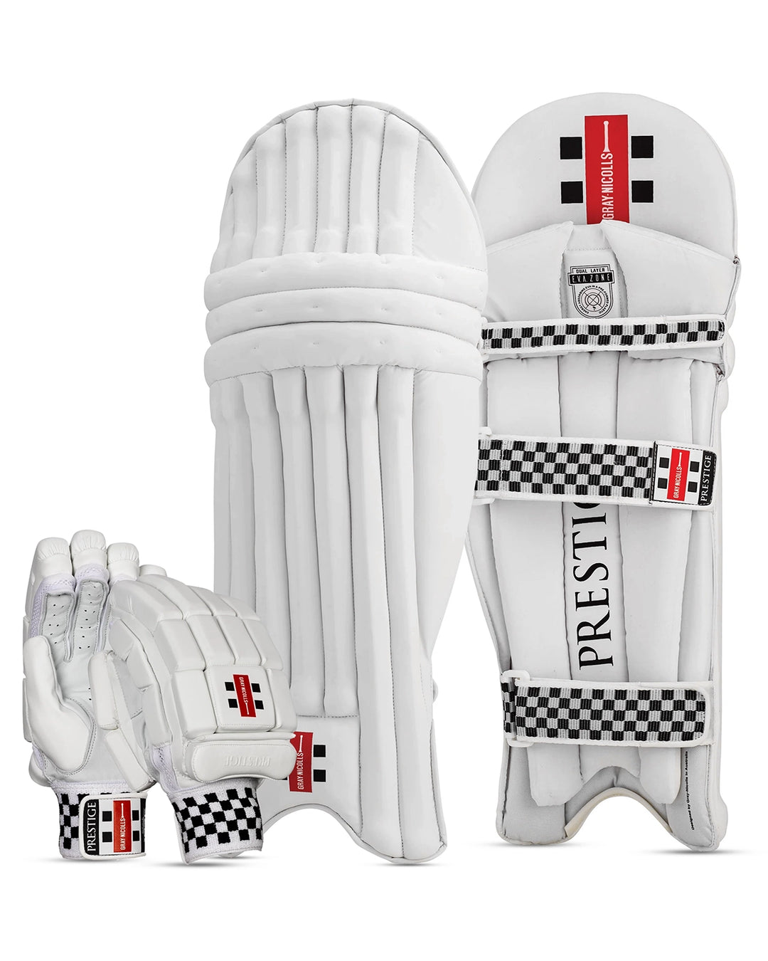 Gray Nicolls Prestige Batting Pads and Gloves Bundle - Youth