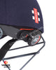 Gray Nicolls Elite Cricket Batting Helmet - Navy - Youth