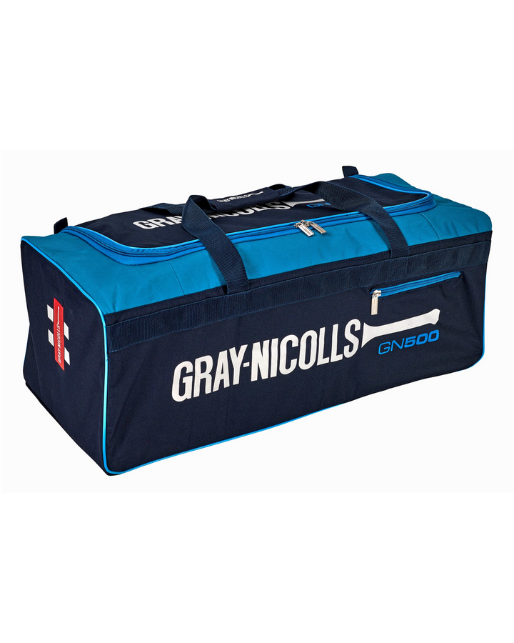 Gray Nicolls GN-500 Cricket Kit Bag - Non-Wheelie - Junior Large - Blue