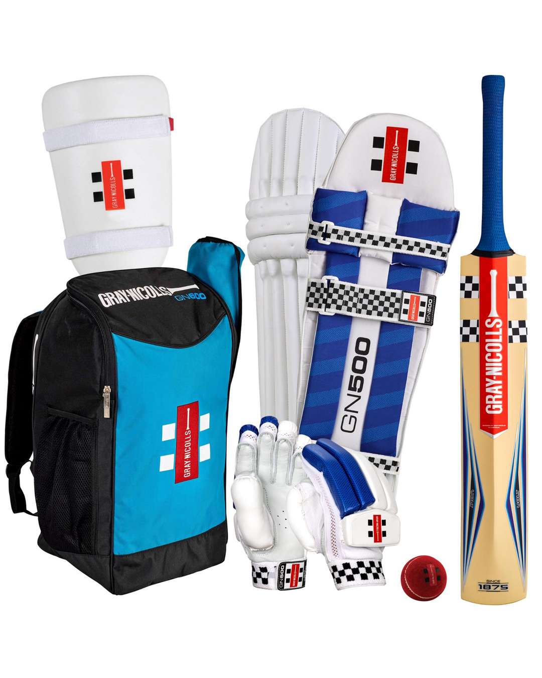 Gray Nicolls Kashmir Willow Cricket Bundle Kit - Small Junior