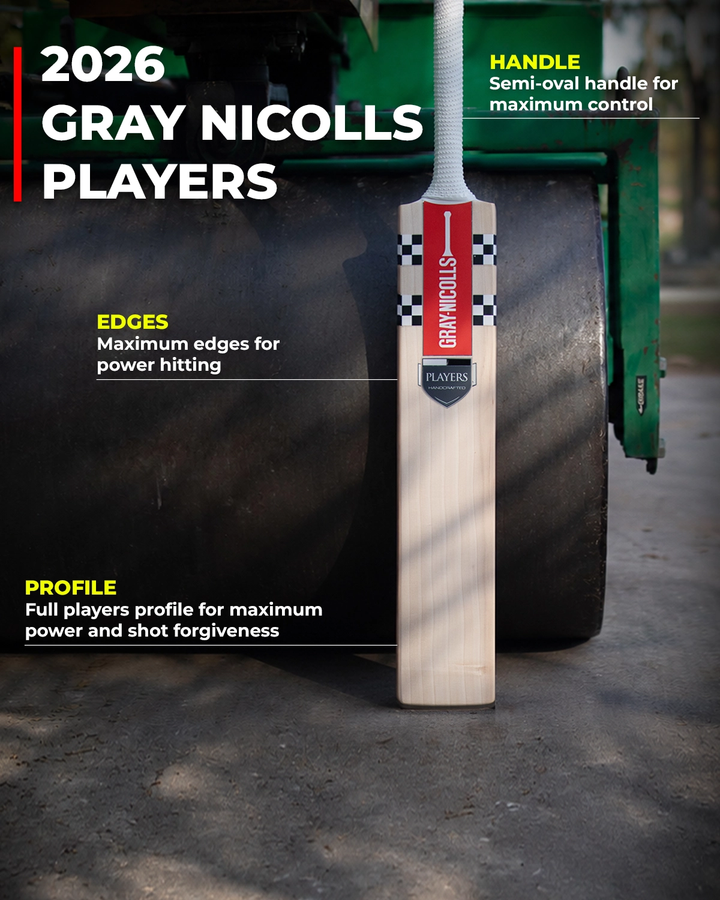 Gray Nicolls Players English Willow Cricket Bat - SH