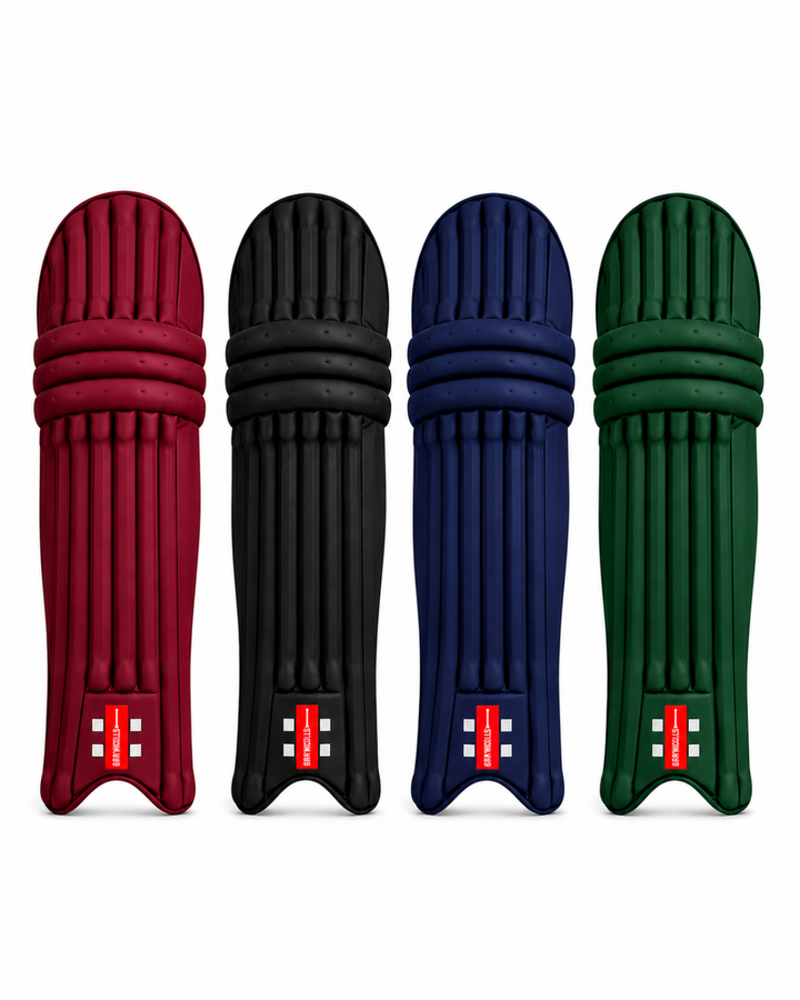 Gray Nicolls Silver Cricket Batting Pads - Coloured - Adult