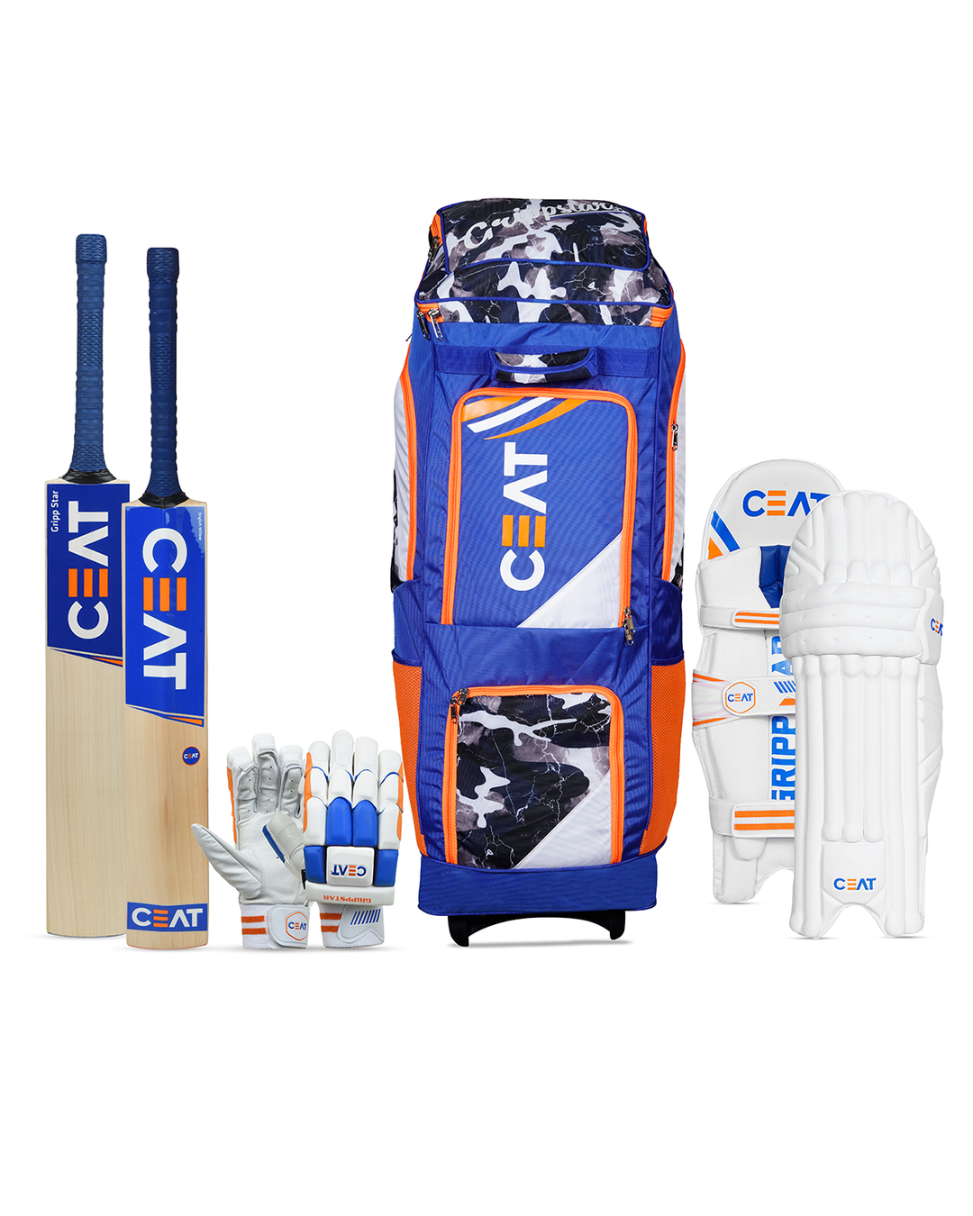 Ceat Grip Star Cricket Bundle Kit - Senior
