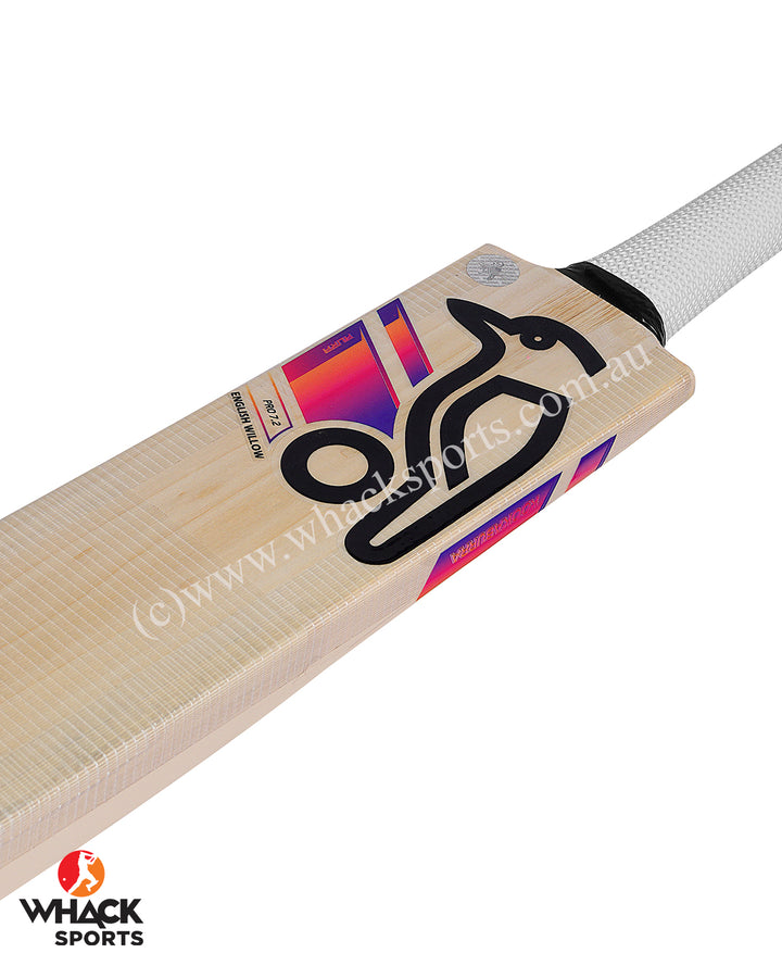 Kookaburra Aura Pro 7.2 English Willow Cricket Bat - SH