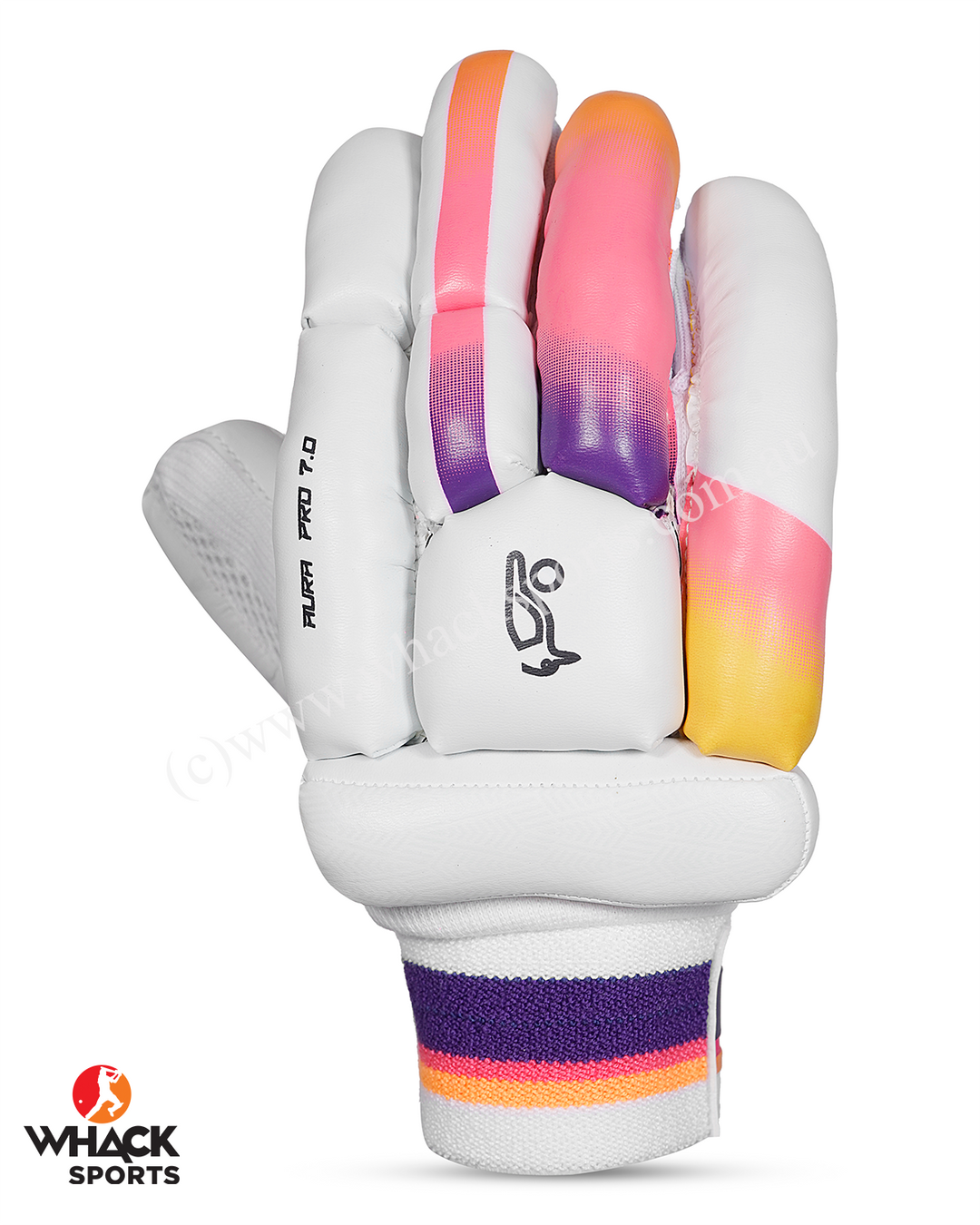 Kookaburra Aura Pro 7.0 Cricket Batting Gloves - Junior