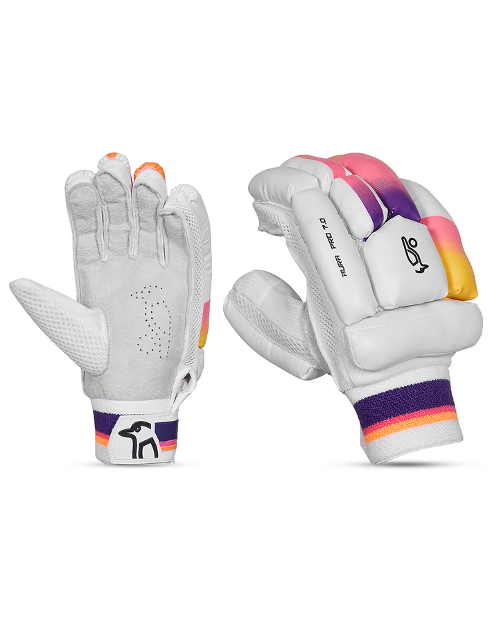 Kookaburra Aura Pro 7.0 Cricket Batting Gloves - Junior