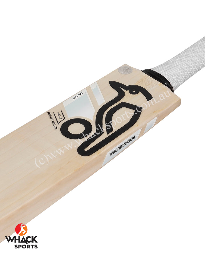 Kookaburra Ghost Pro 4.0 English Willow Cricket Bat - SH