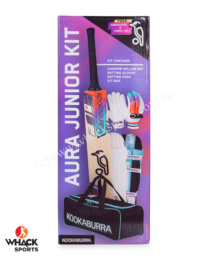 Kookaburra Aura Pro 9.0 Cricket Bundle Kit - Junior