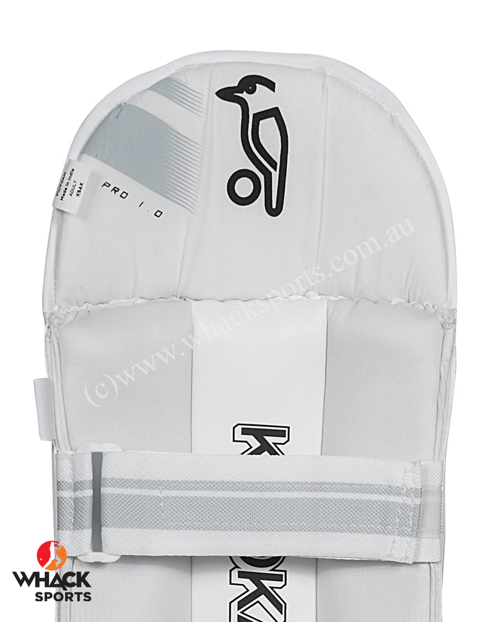 Kookaburra Pro 1.0 Cricket Keeping Pads - Adult