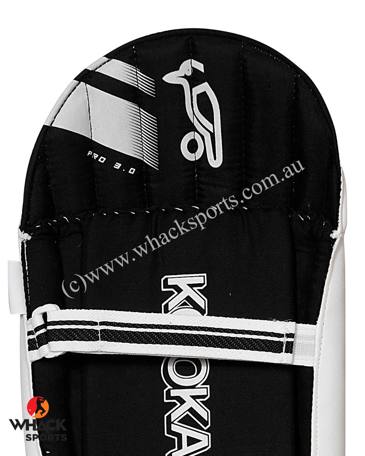 Kookaburra Pro 3.0 Cricket Keeping Pads - Junior