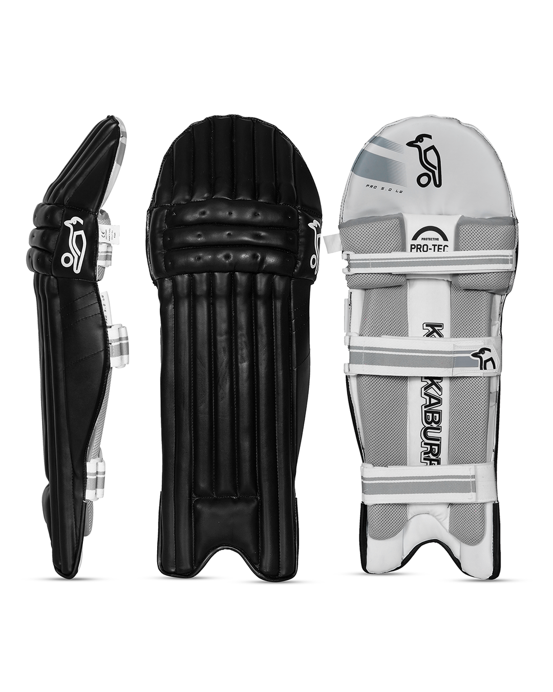 Kookaburra Pro 5.0 Cricket Batting Pads - Adult - Black