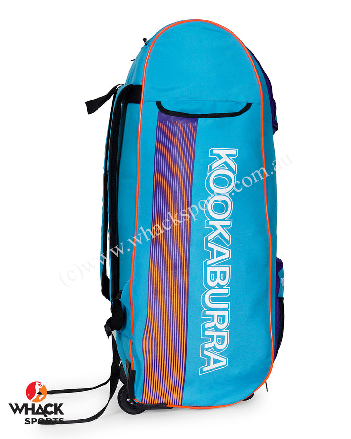 Kookaburra Pro Cricket Kit Bag - Wheelie Duffle - Junior