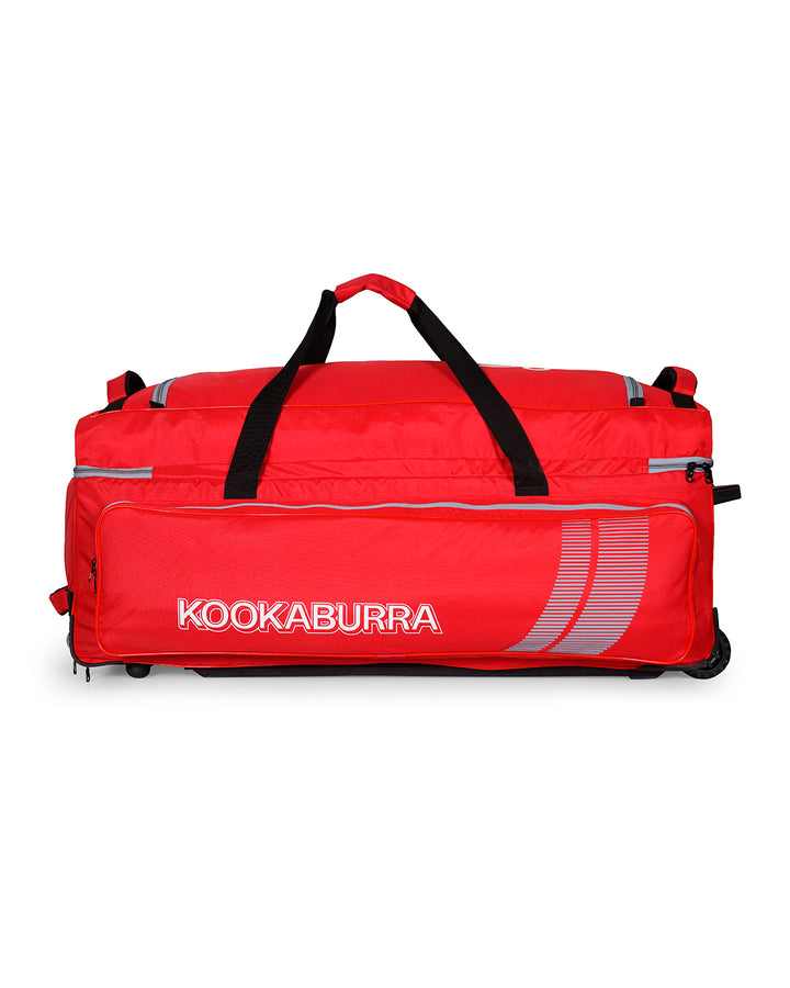 Kookaburra Pro Player Cricket Kit Bag - Wheelie - Large - Red