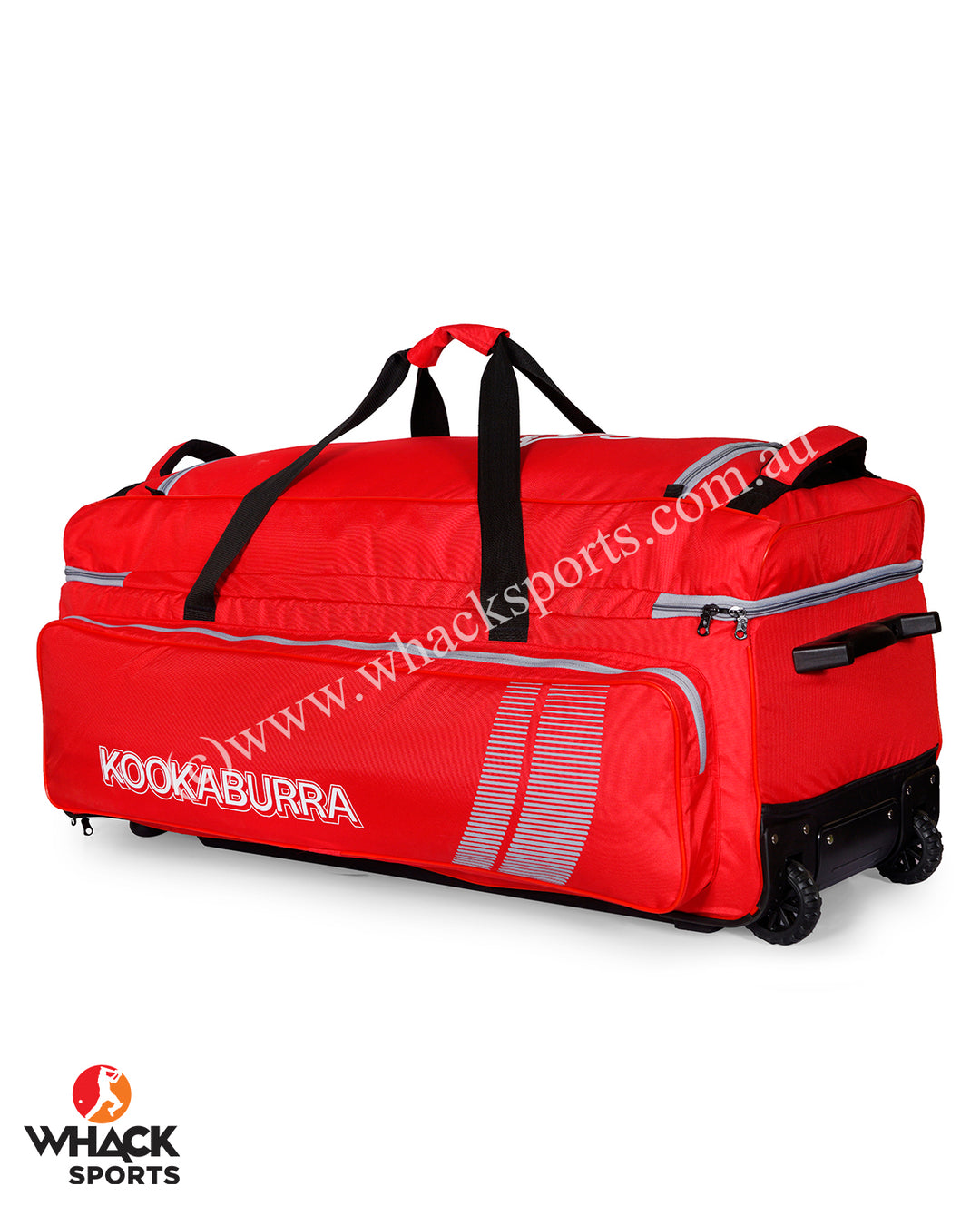 Kookaburra Pro Player Cricket Kit Bag - Wheelie - Large - Red