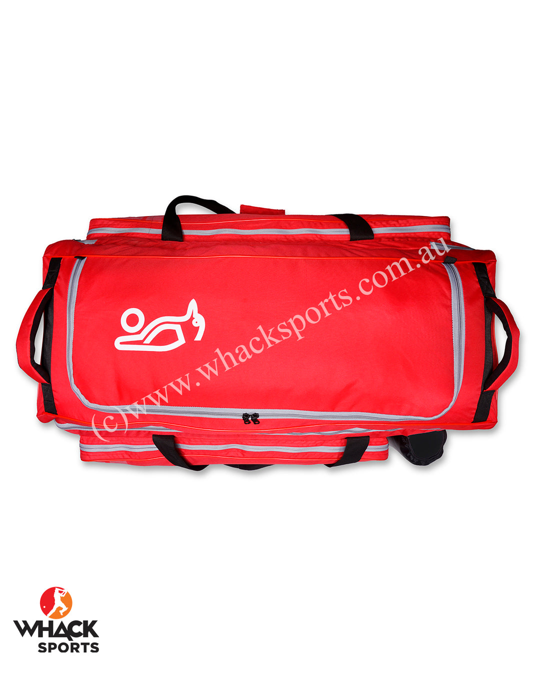 Kookaburra Pro Player Cricket Kit Bag - Wheelie - Large - Red