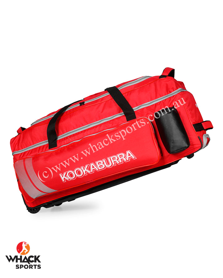 Kookaburra Pro Player Cricket Kit Bag - Wheelie - Large - Red