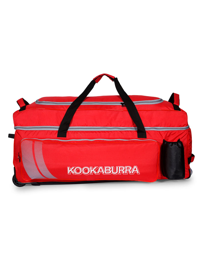 Kookaburra Pro Player Cricket Kit Bag - Wheelie - Large - Red