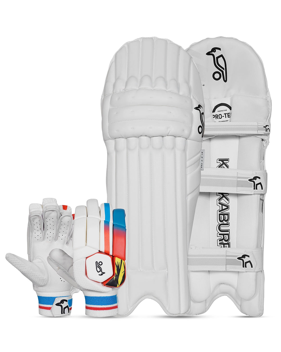 Kookaburra Beast Pro 2.0 Batting Pads and Gloves Bundle - Adult