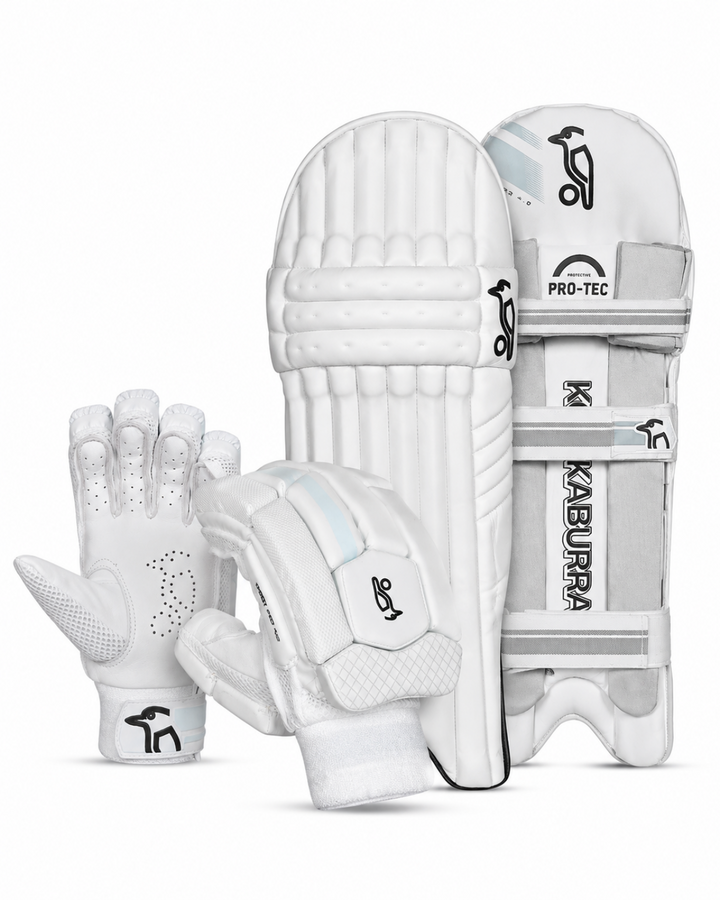 Kookaburra Ghost Pro 4.0 Batting Pads and Gloves Bundle - Adult