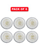 WHACK 4pc Legacy Leather Cricket Ball Bundle - 156gm - White - Pack of 6x or 12x
