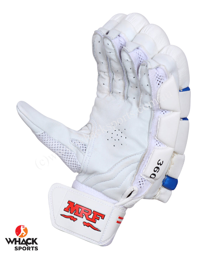 MRF 360/Grand Batting Pads and Gloves Bundle - Adult