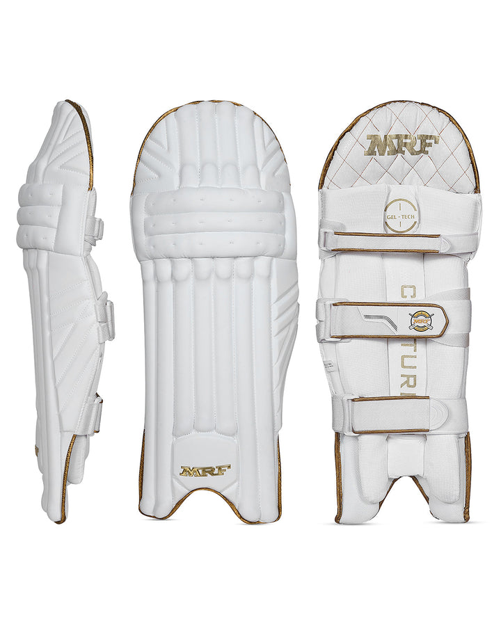 MRF Centurion Batting Pads and Gloves Bundle - Adult