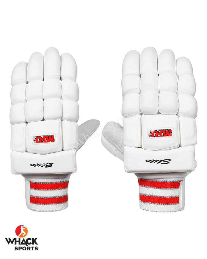 MRF Elite Batting Pads and Gloves Bundle - Adult