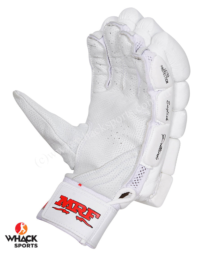 MRF Elite Batting Pads and Gloves Bundle - Adult