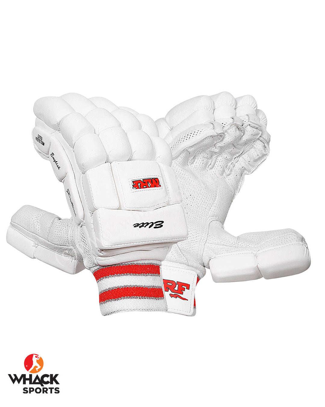 MRF Elite Batting Pads and Gloves Bundle - Adult