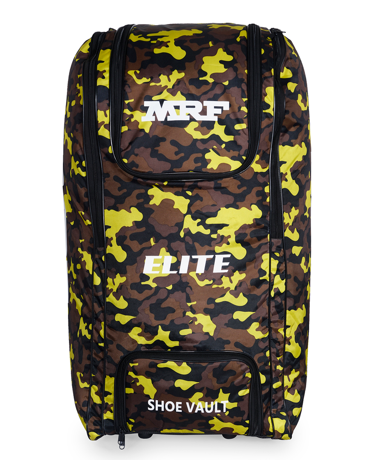 MRF Elite Cricket Kit Bag - Wheelie Duffle - Large