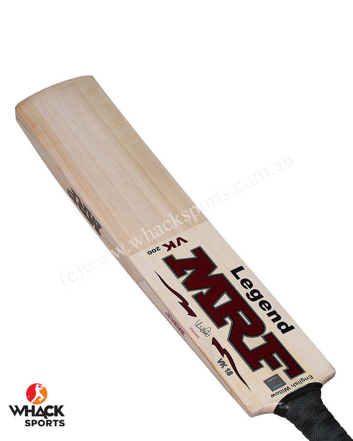 MRF VK 200 Legend English Willow Cricket Bat - SH