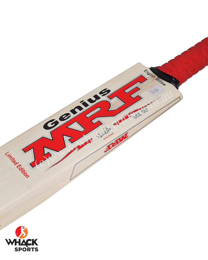 MRF Virat Kohli Limited Edition Grade 1 English Willow Cricket Bat - SH