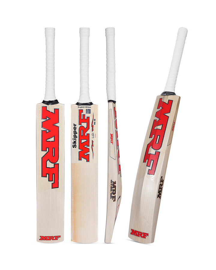 MRF VK 18 Skipper English Willow Cricket Bat - Junior