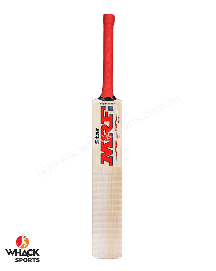 MRF VK18 Star English Willow Cricket Bat - SH