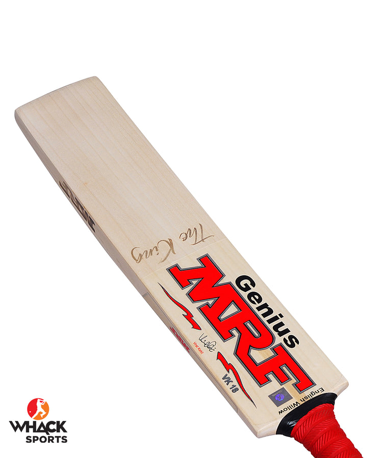 MRF The King English Willow Cricket Bat - Boys/Junior