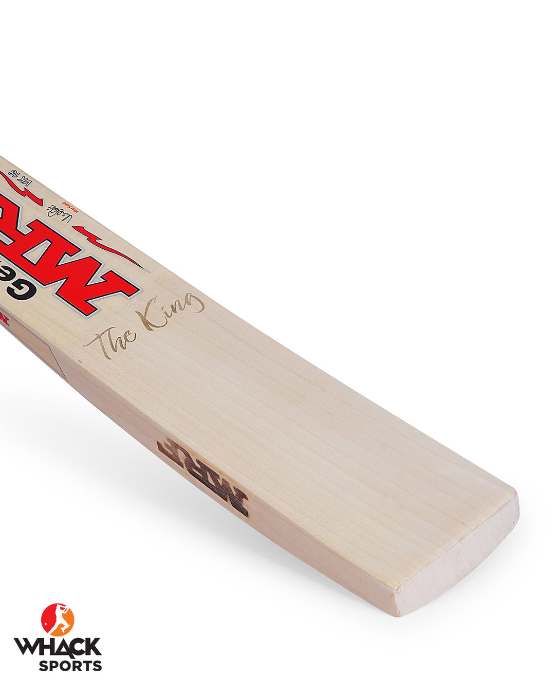 MRF The King English Willow Cricket Bat - Boys/Junior