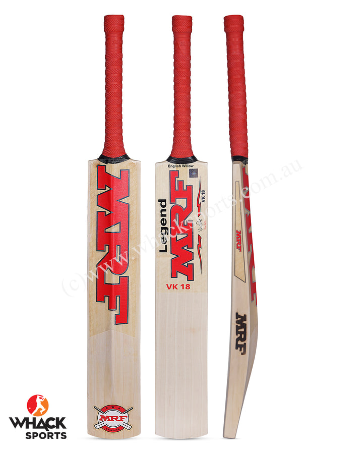 MRF Virat Kohli Legend English Willow Cricket Bat - Boys/Junior