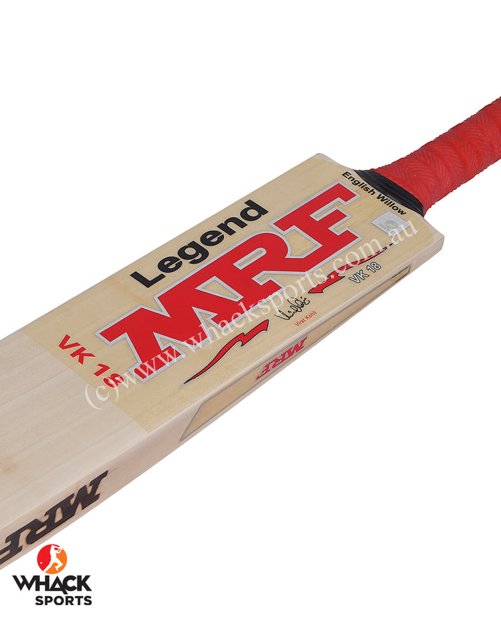 MRF Virat Kohli Legend English Willow Cricket Bat - Boys/Junior