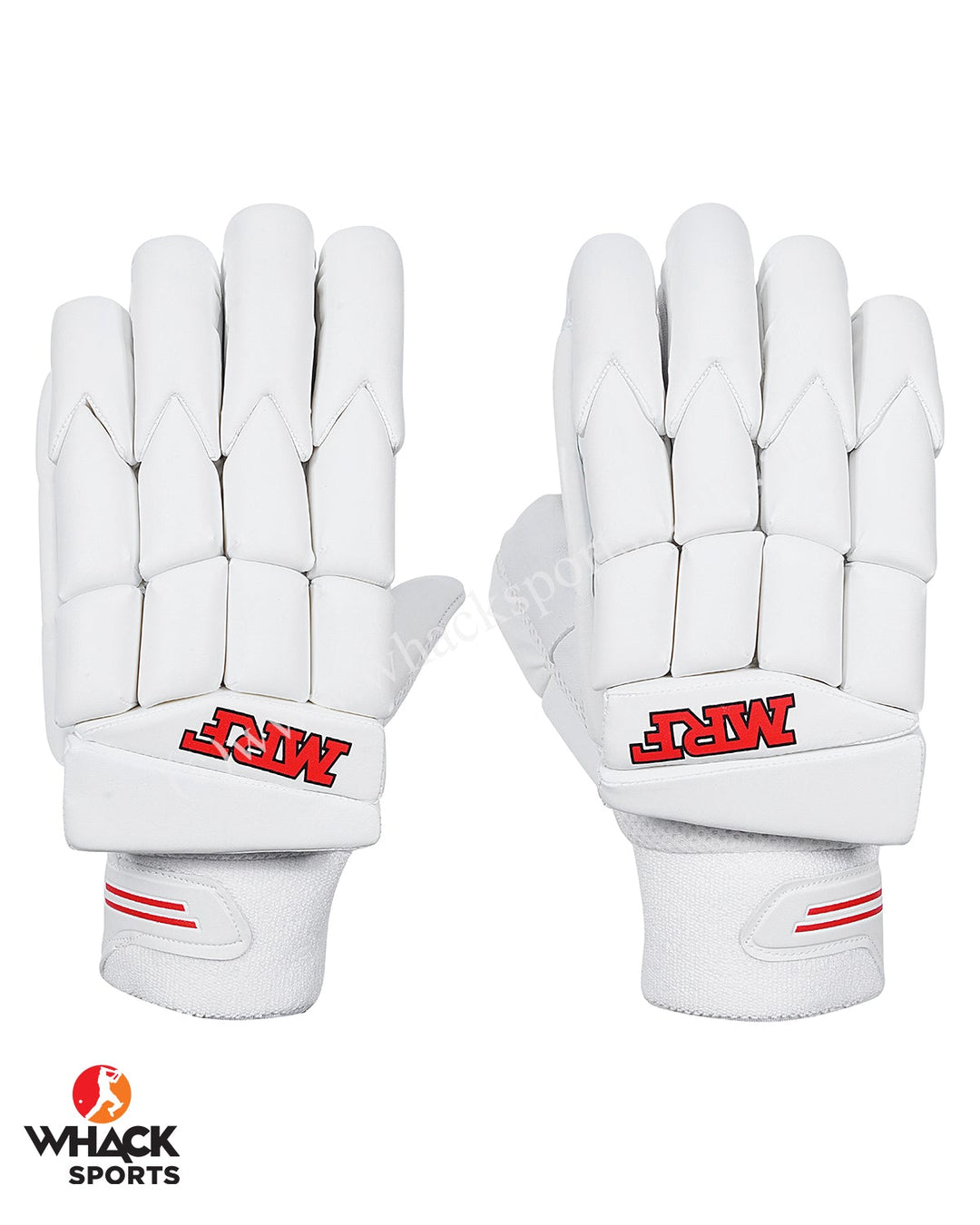 MRF Unique/Wizard Batting Pads and Gloves Bundle - Adult