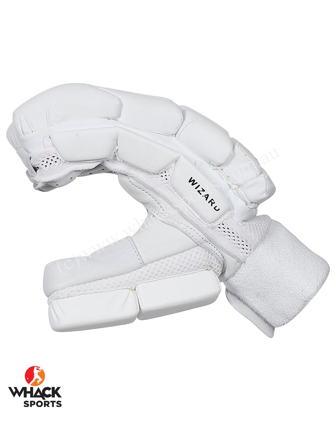 MRF Unique/Wizard Batting Pads and Gloves Bundle - Adult