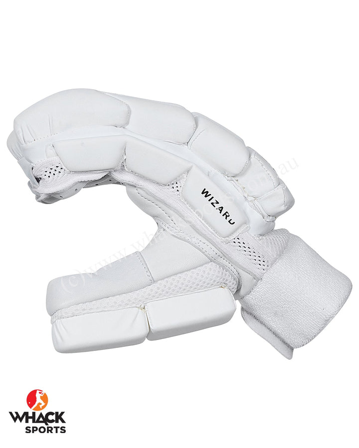 MRF Unique/Wizard Batting Pads and Gloves Bundle - Adult