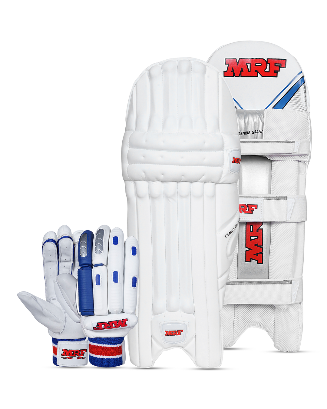 MRF Grand Batting Pads and Gloves Bundle - Junior