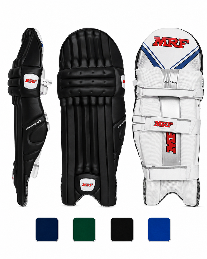 MRF Genius Grand Edition Cricket Batting Pads - Adult - Coloured