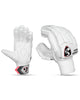 SG Litevate White Cricket Batting Gloves - Youth