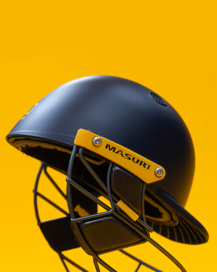Masuri T Line Player Stainless Steel Cricket Batting Helmet with Neck Guard - Painted - Senior
