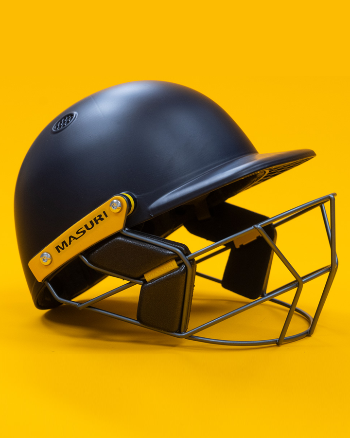 Masuri T Line Player Stainless Steel Cricket Batting Helmet with Neck Guard - Painted - Youth