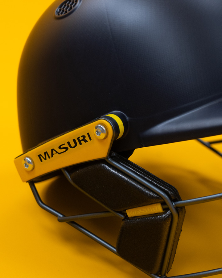 Masuri T Line Player Stainless Steel Cricket Batting Helmet with Neck Guard - Painted - Youth
